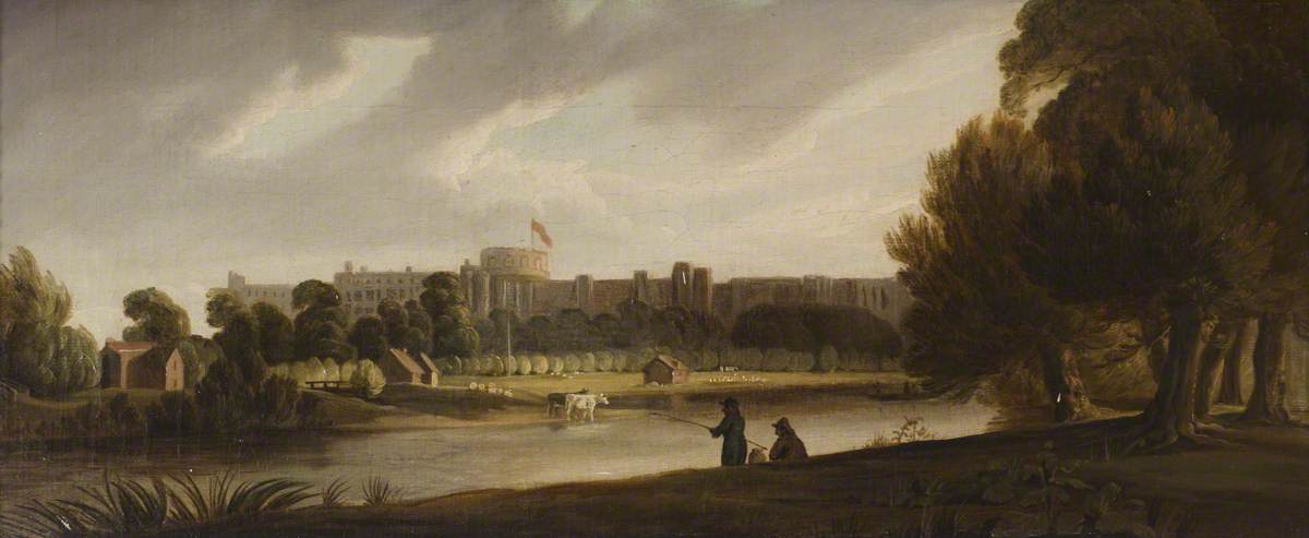 View of Windsor Castle from the River