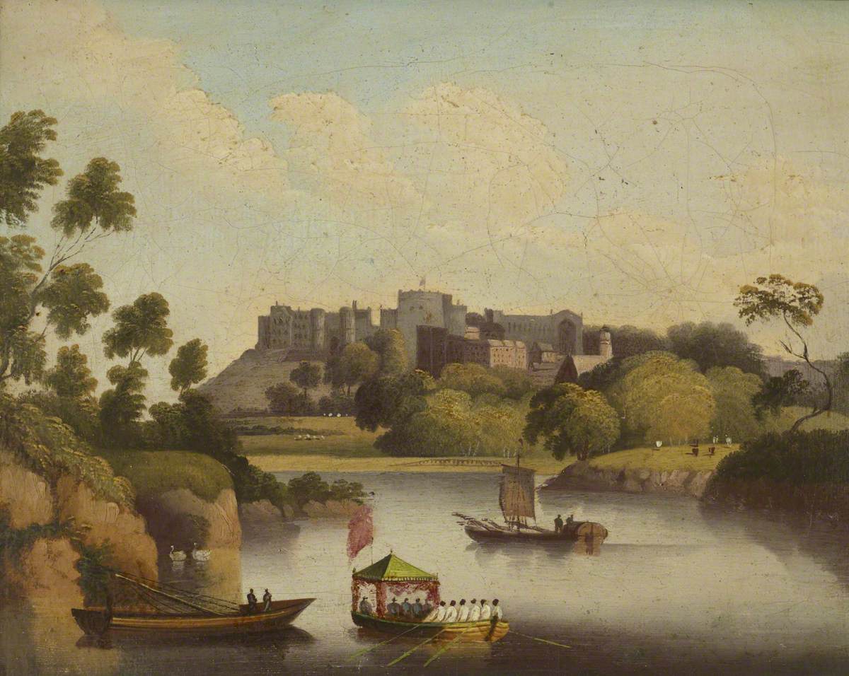 View of Windsor from the River Thames