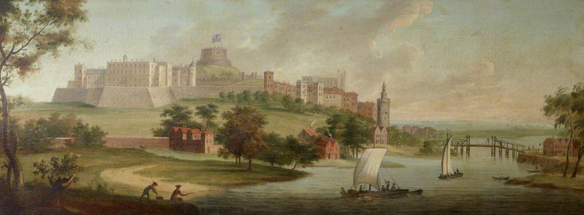 View of Windsor Castle from the River Thames