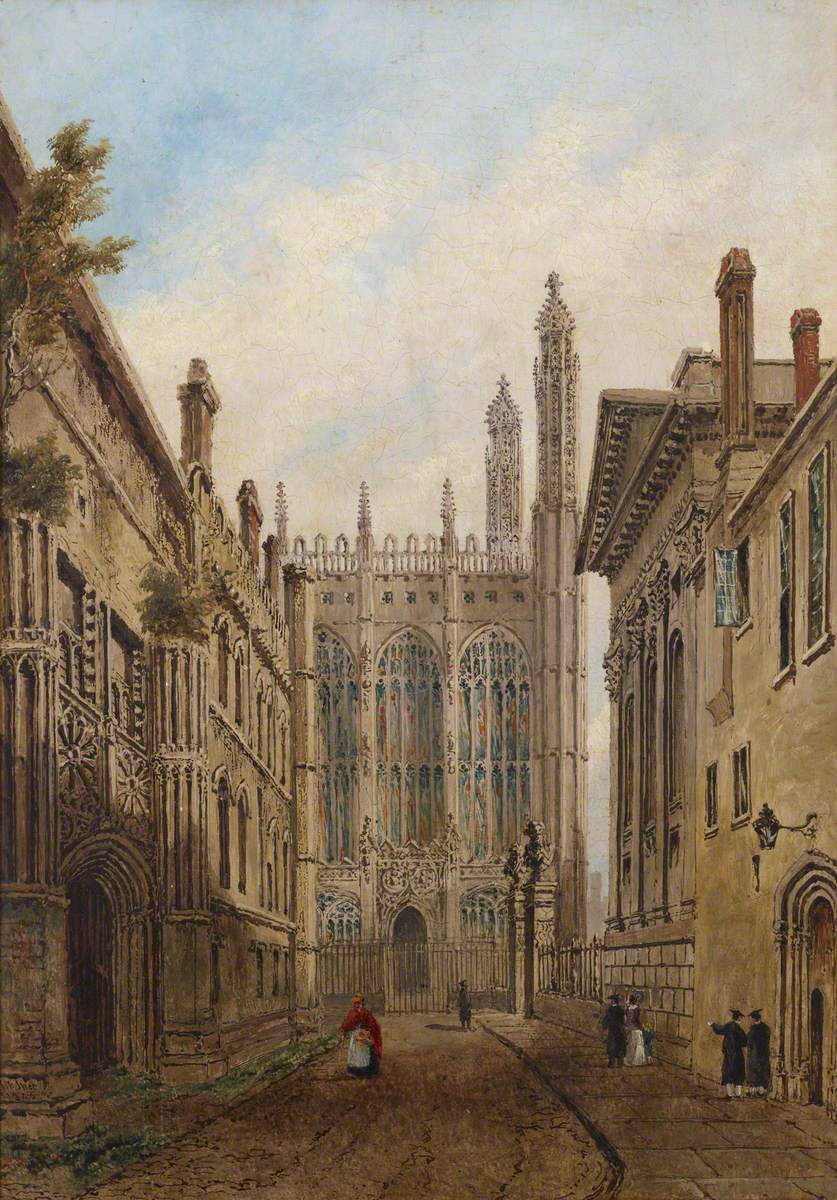 Old King's Gate, King's College Chapel, Cambridge