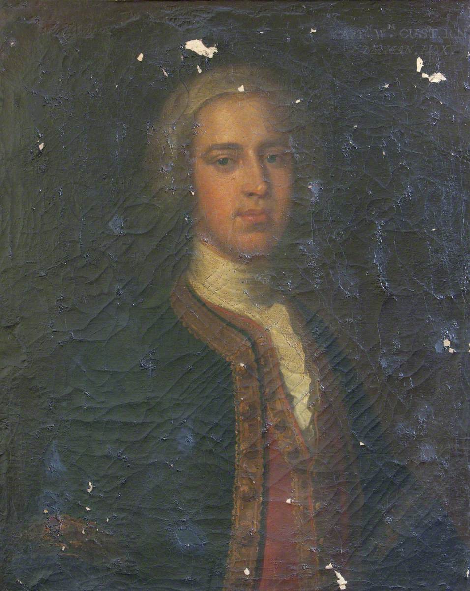 Captain William Cust (1720–1748), RN