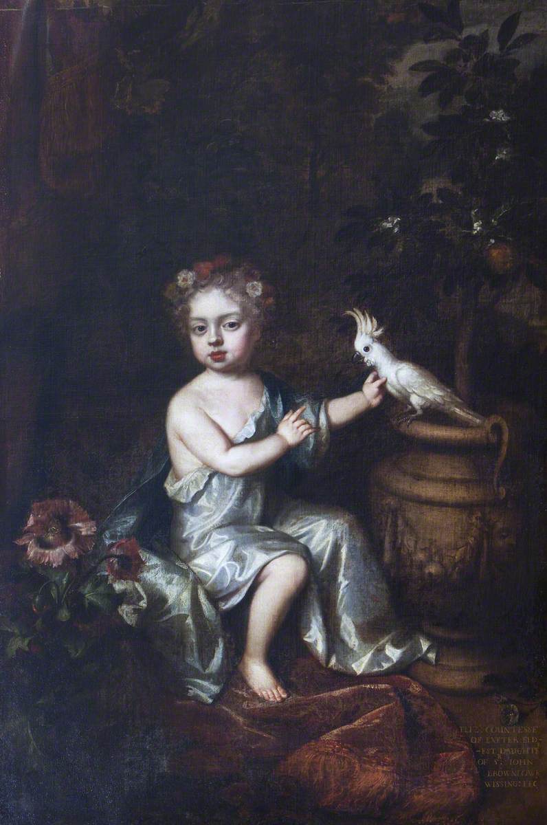Elizabeth Brownlow (1681–1723), Later Countess of Exeter, as a Child
