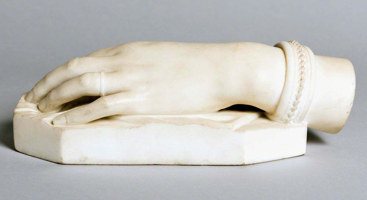 The Hand of Katherine Hariet Kinloch (d.1952), Lady Brownlow