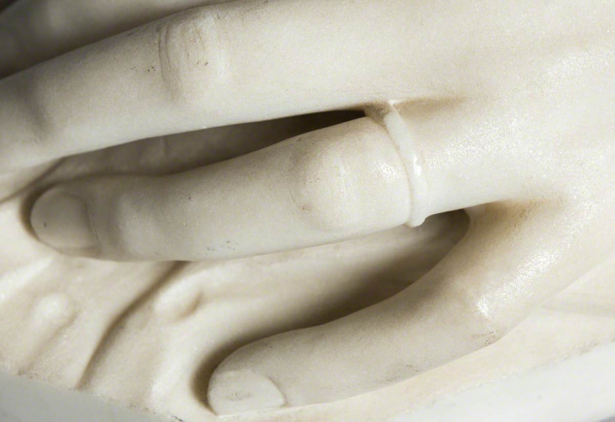 The Hand of Katherine Hariet Kinloch (d.1952), Lady Brownlow