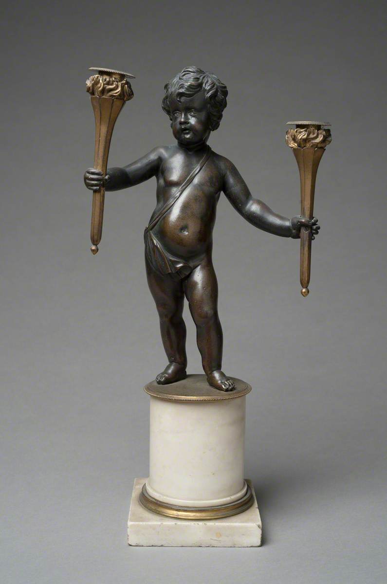 Cupid with Torches