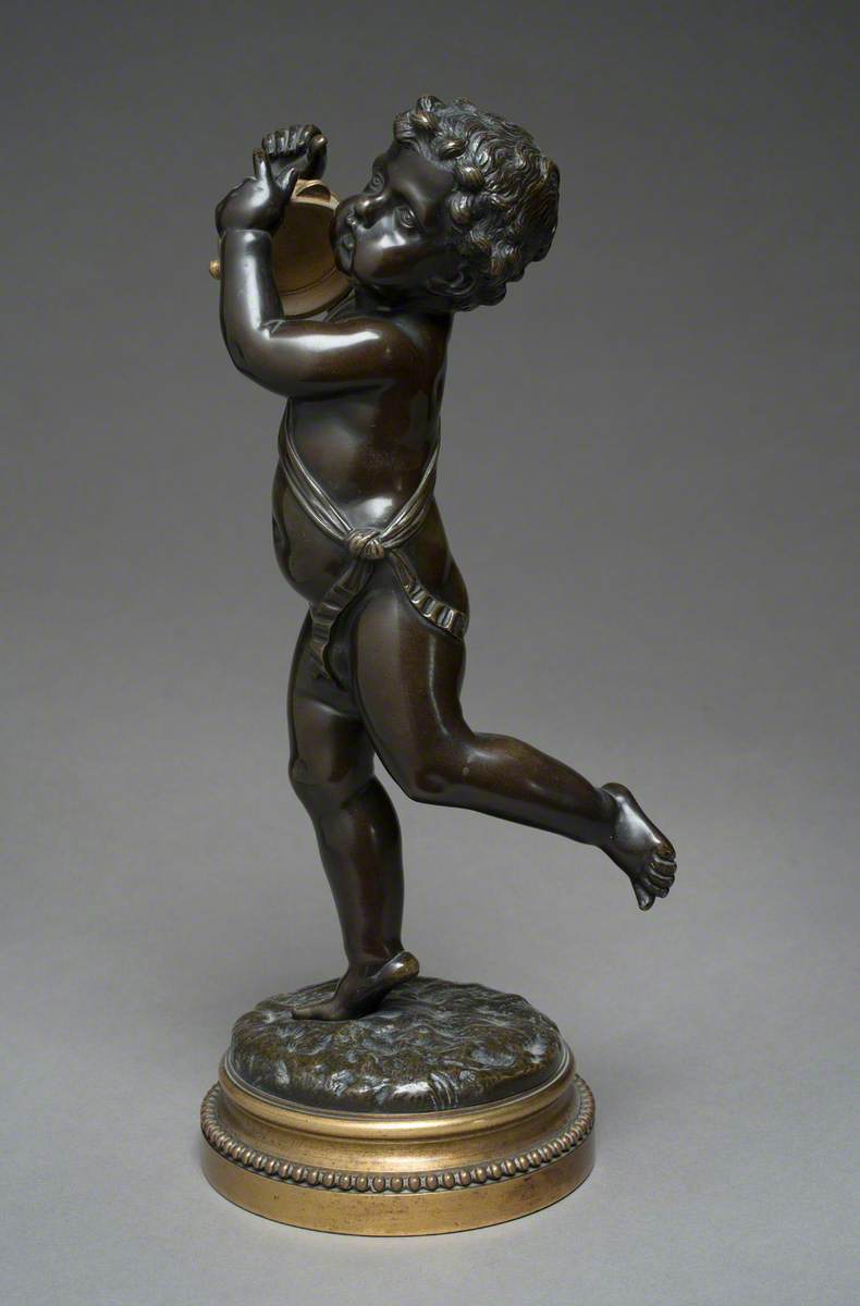 Cupid with Tambourine