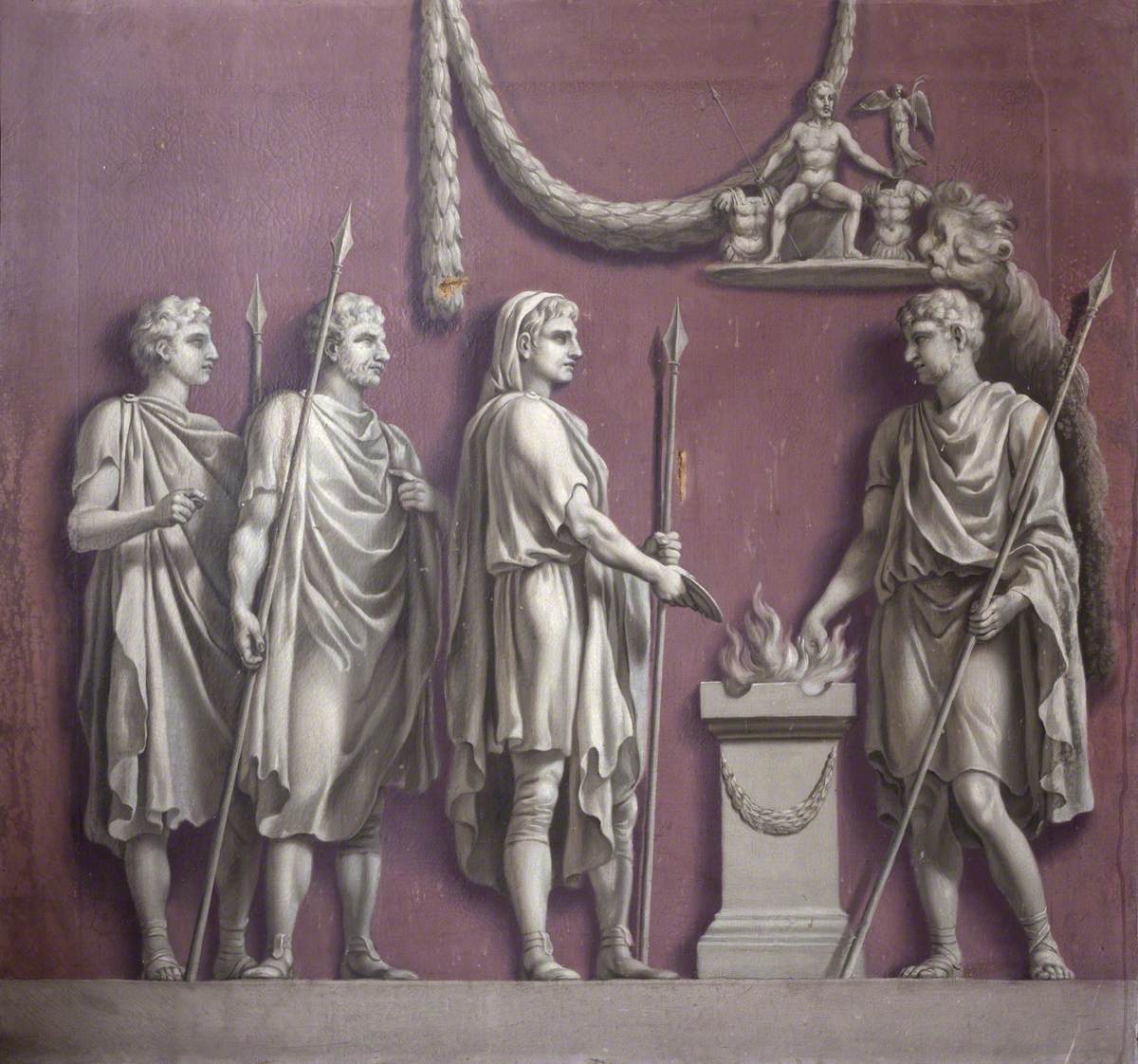 The Emperor Trajan Sacrificing to Mars Victorious