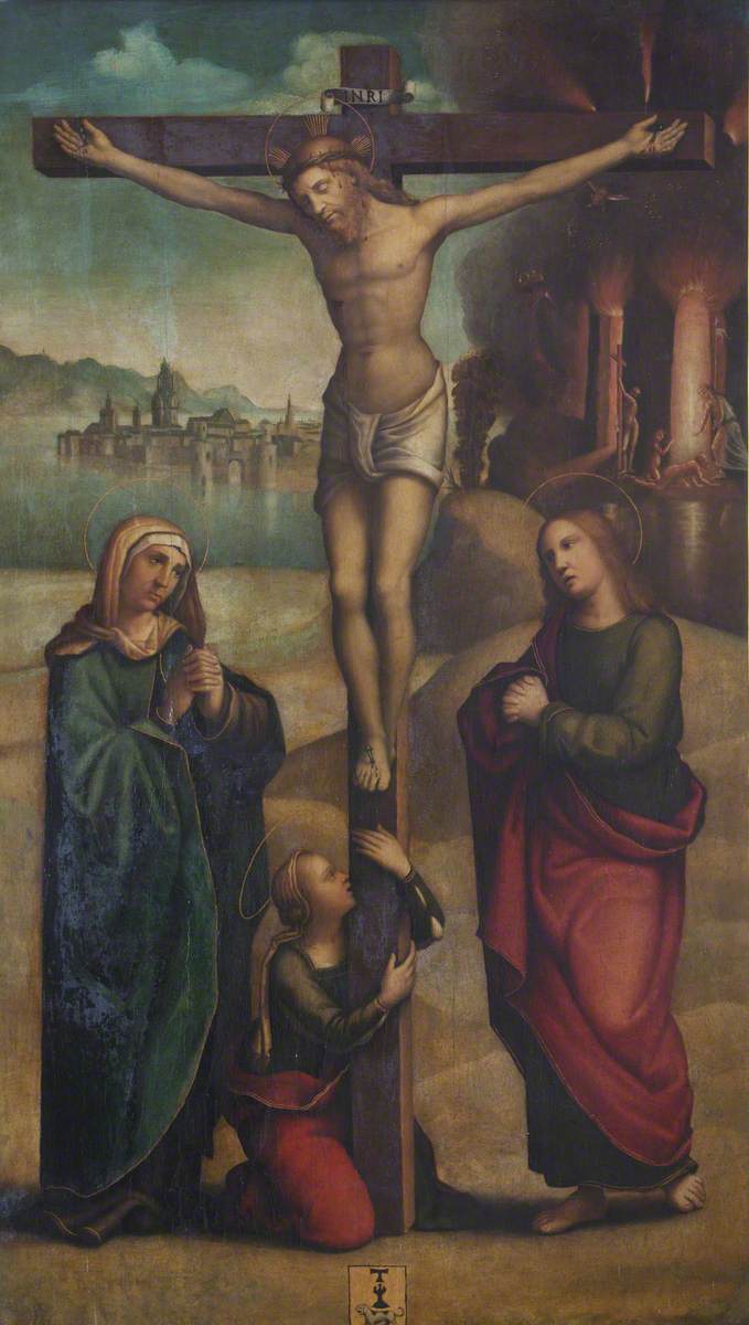The Crucified Christ, with the Virgin Mary, Saint John the Evangelist, and the Magdalen