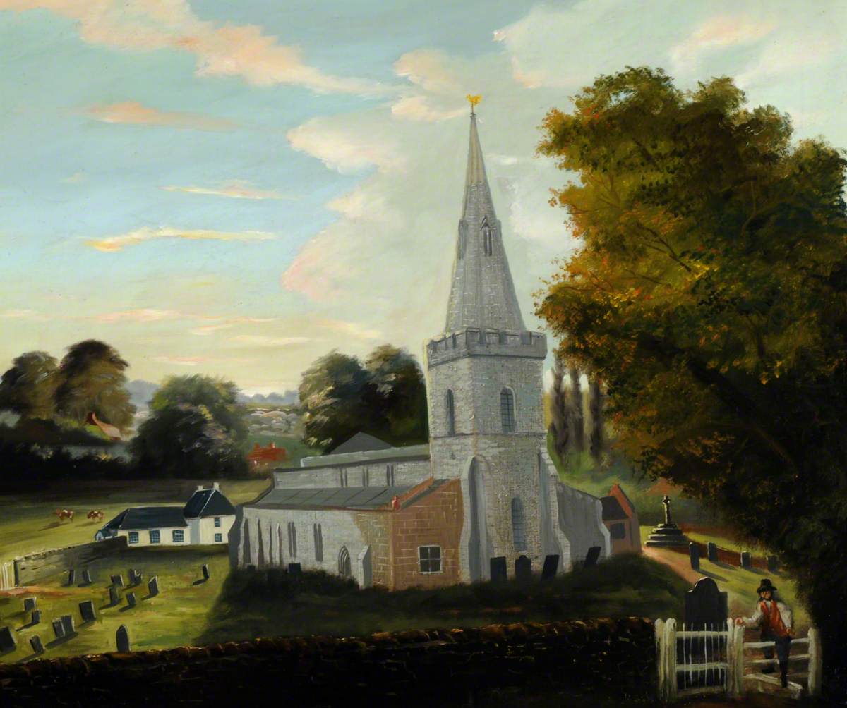 Old Ticknall Church | Art UK