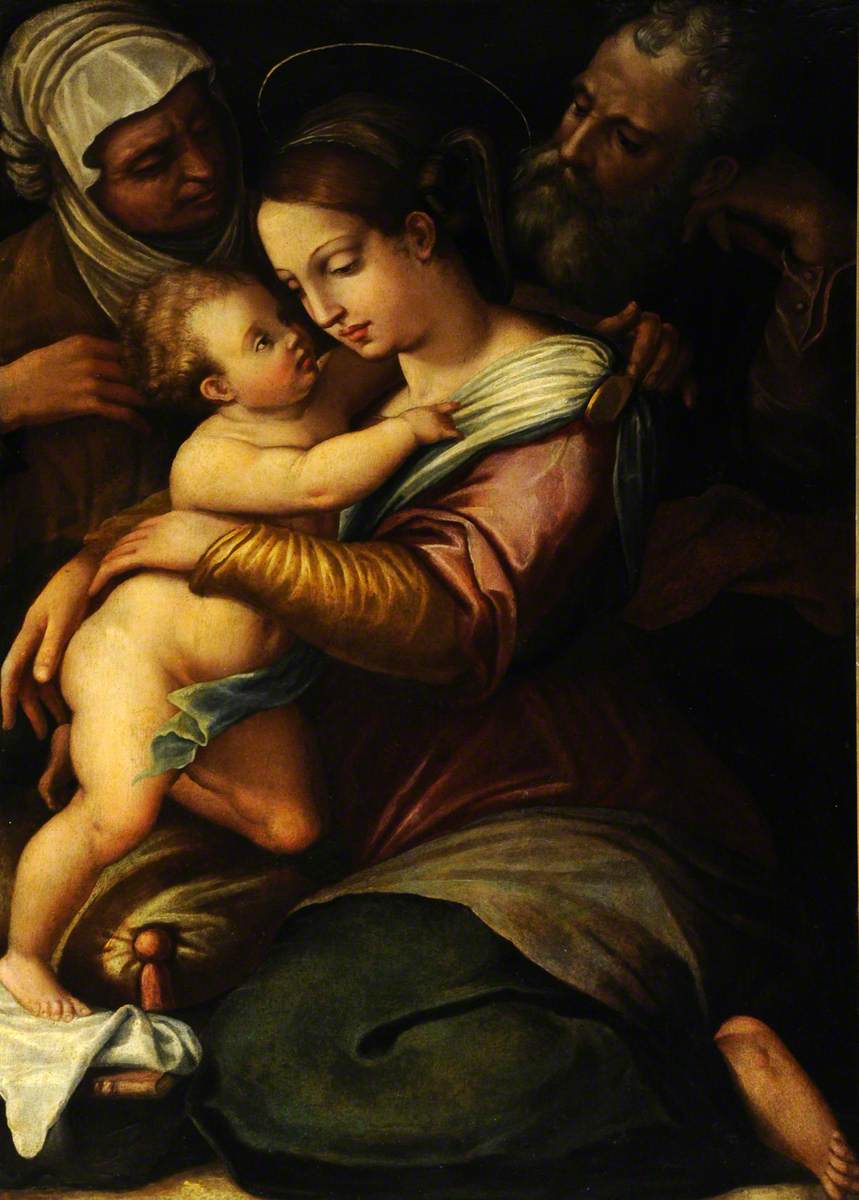 The Holy Family with Saint Anne | Art UK