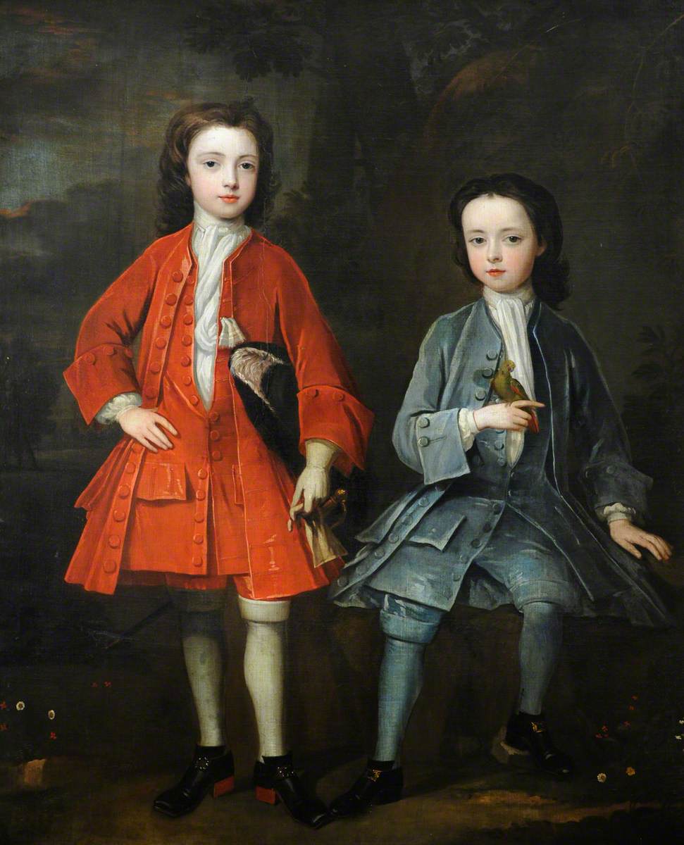 Henry Harpur (1708–1748), Later Sir Henry Harpur, 5th Bt, and His Brother John Harpur (d.1780)