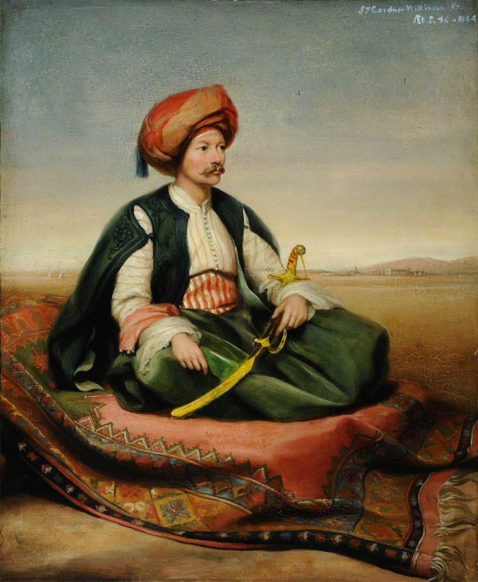 Sir John Gardner Wilkinson (1797–1875), Aged 46, in Turkish Dress