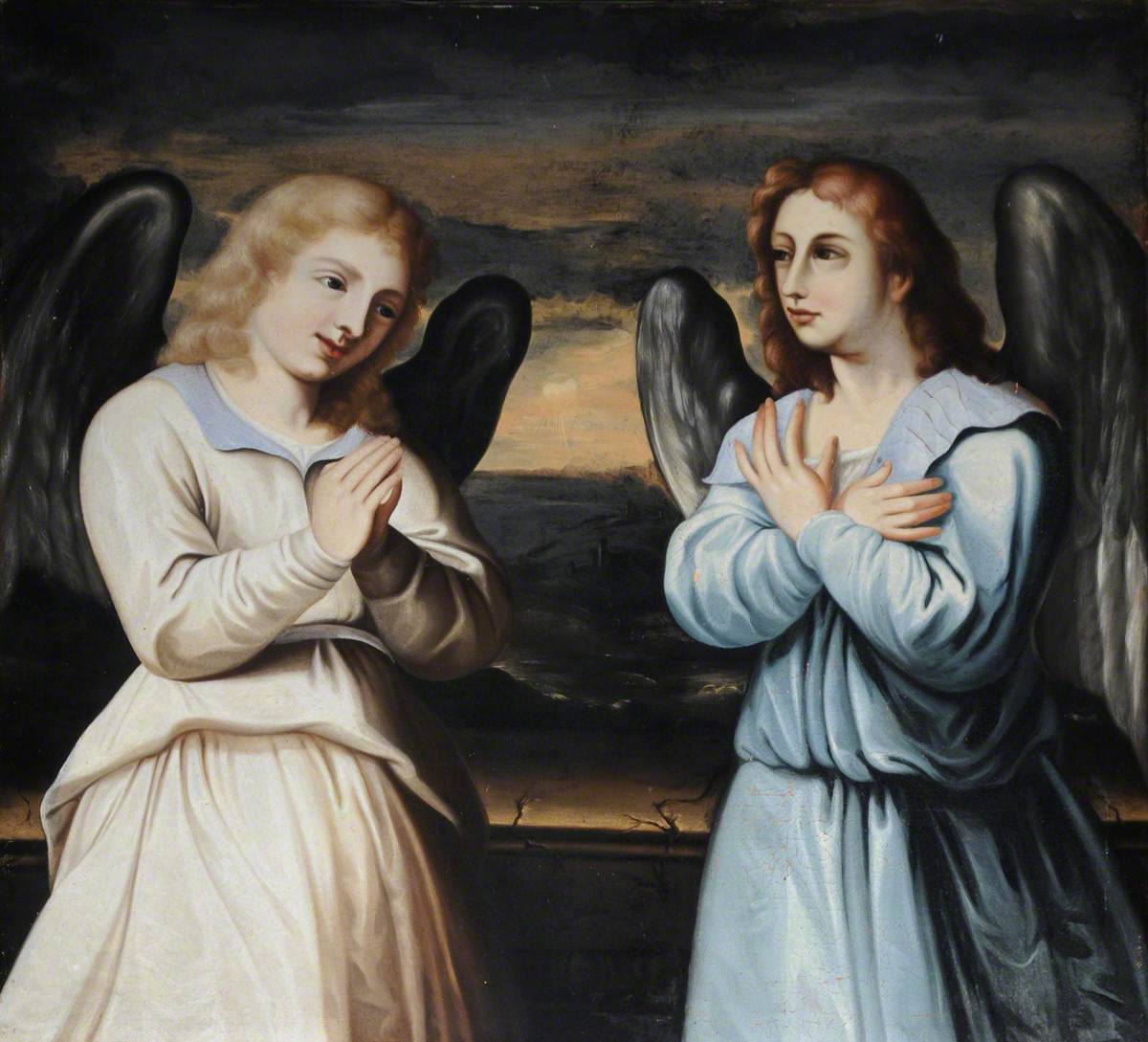 Two Praying Angels