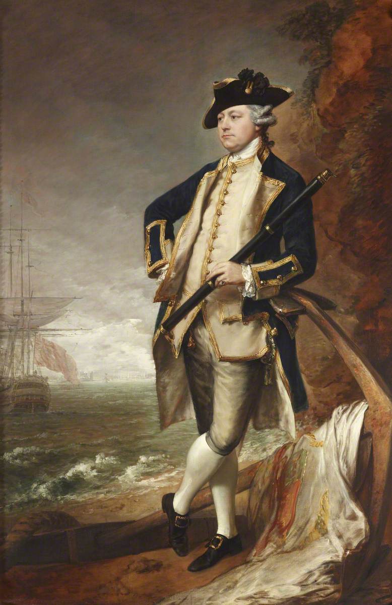Commodore, Later Vice-Admiral, The Honourable Augustus Hervey (1724–1779), 3rd Earl of Bristol