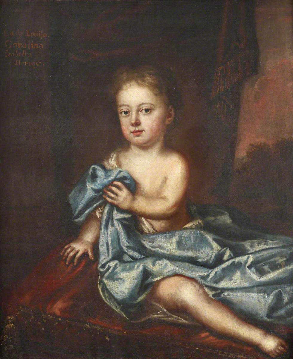 Lady Louisa Caroline Isabella Hervey (1715–1770), Lady Smyth, as a Child
