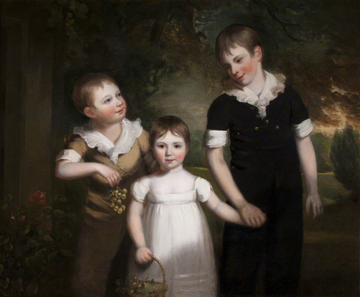 Francis James Curzon (1803–1851); Mary Curzon (1806–1868), Later Mrs John Beaumont; and Alfred Curzon (1801–1850)