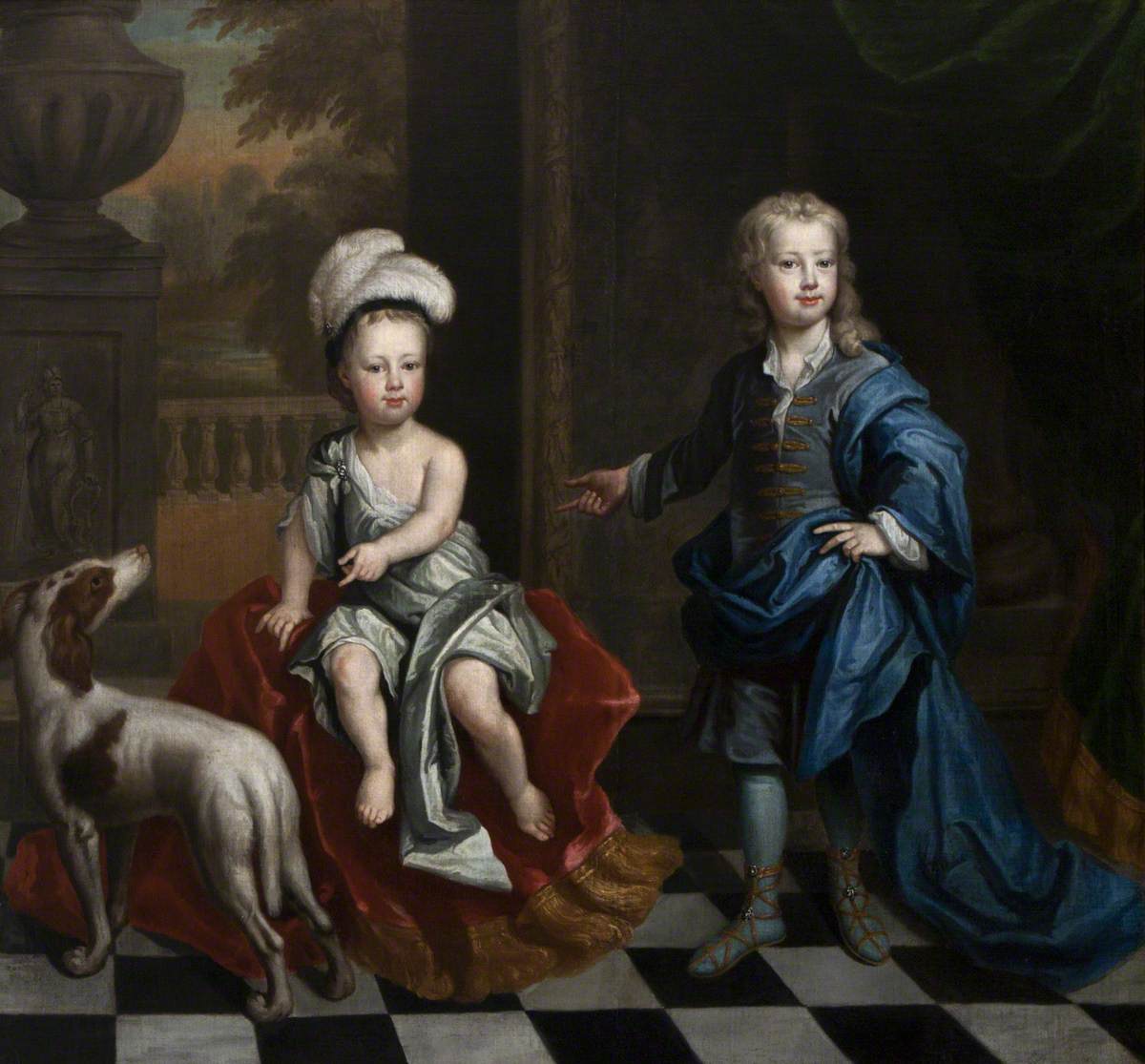 David Colyear (1698–1728/9), Viscount Milsington, and His Brother Charles Colyear (1700–1785), 2nd Earl of Portmore