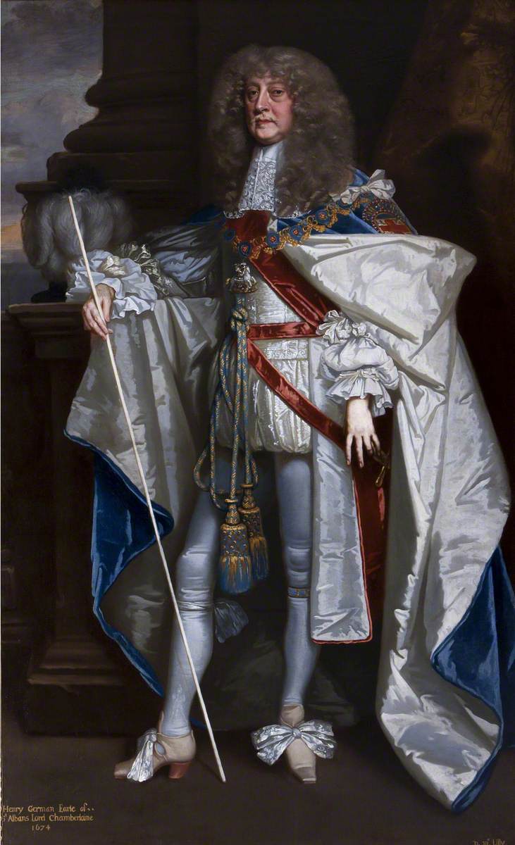 Henry Jermyn (d.1684), 1st Earl of St Albans, KG, in Garter Robes