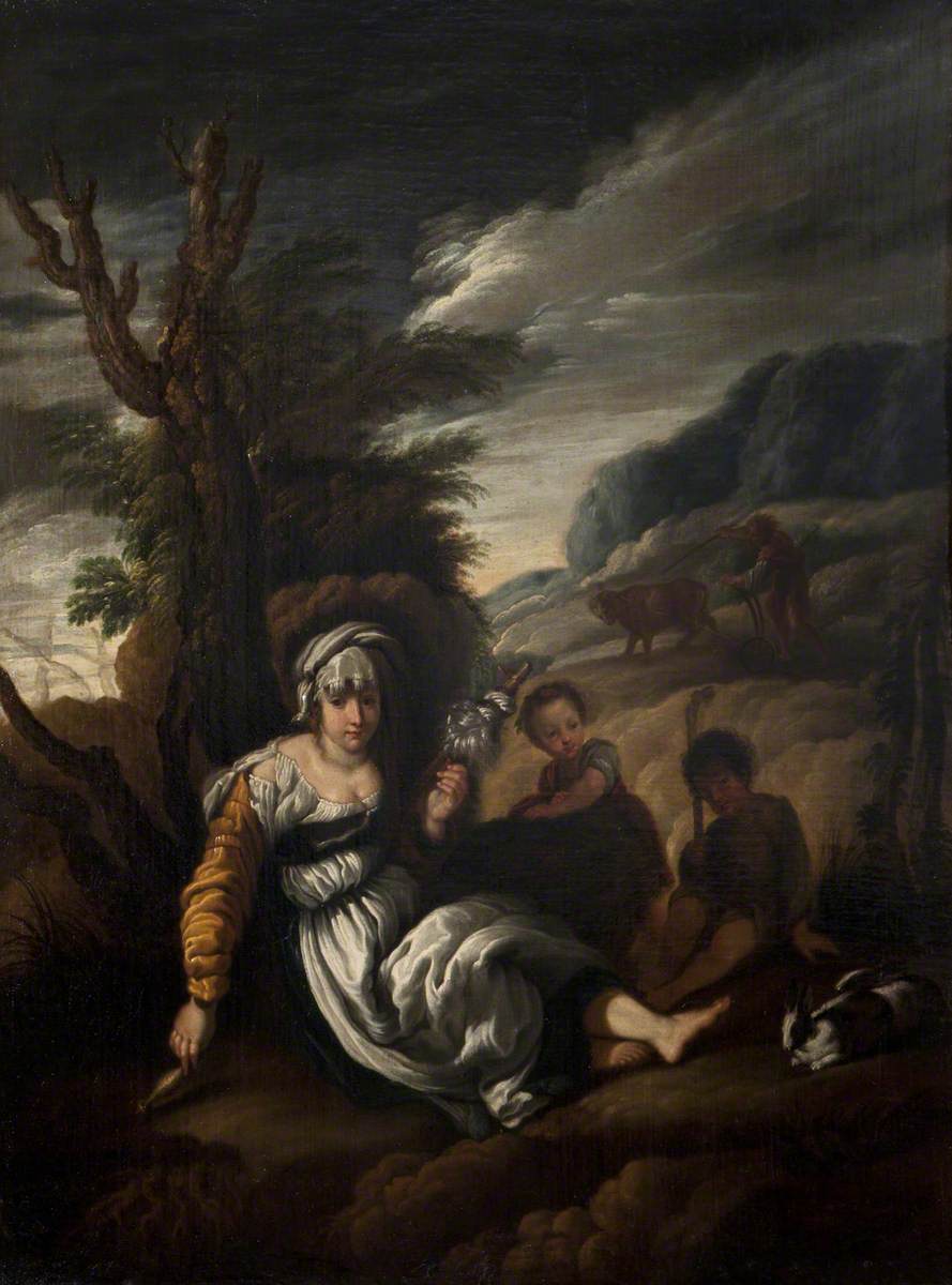'La vie champêtre' (Adam and Eve after Their Expulsion from Eden)
