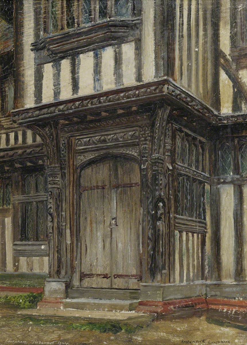 Entrance Porch of Lavenham Guildhall