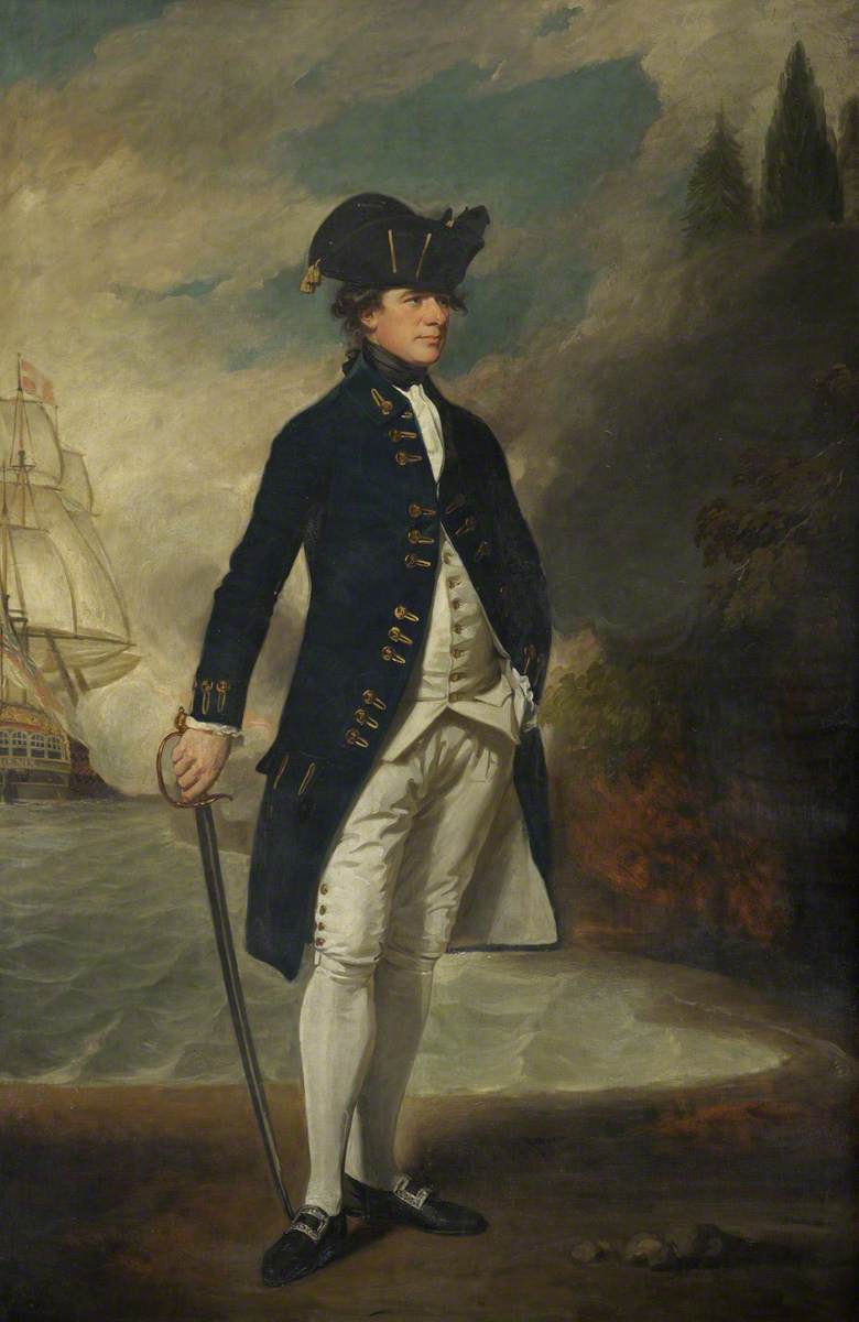Captain, Later Admiral, Sir Hyde Parker (1739–1807)