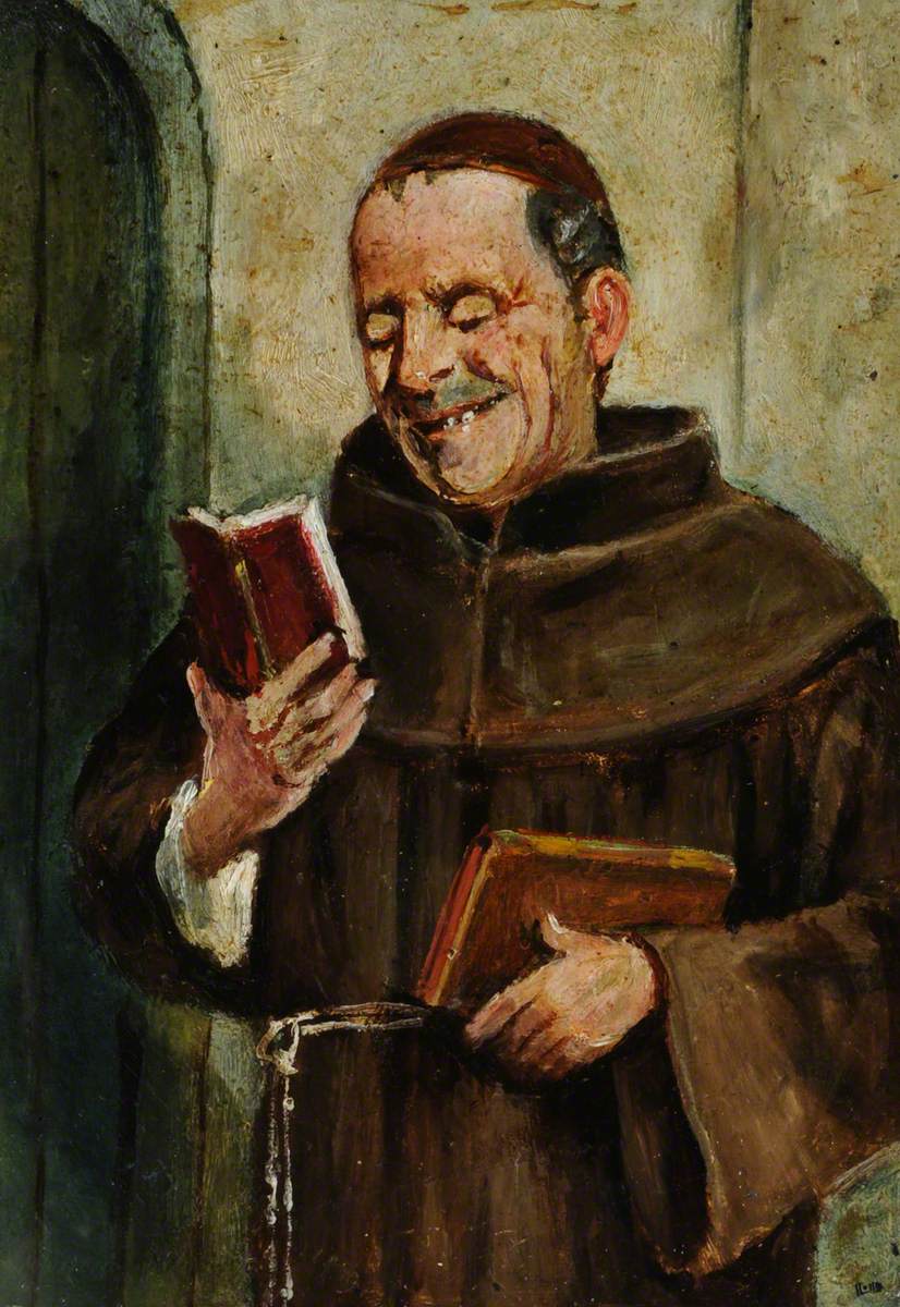 A Smiling Monk, Reading