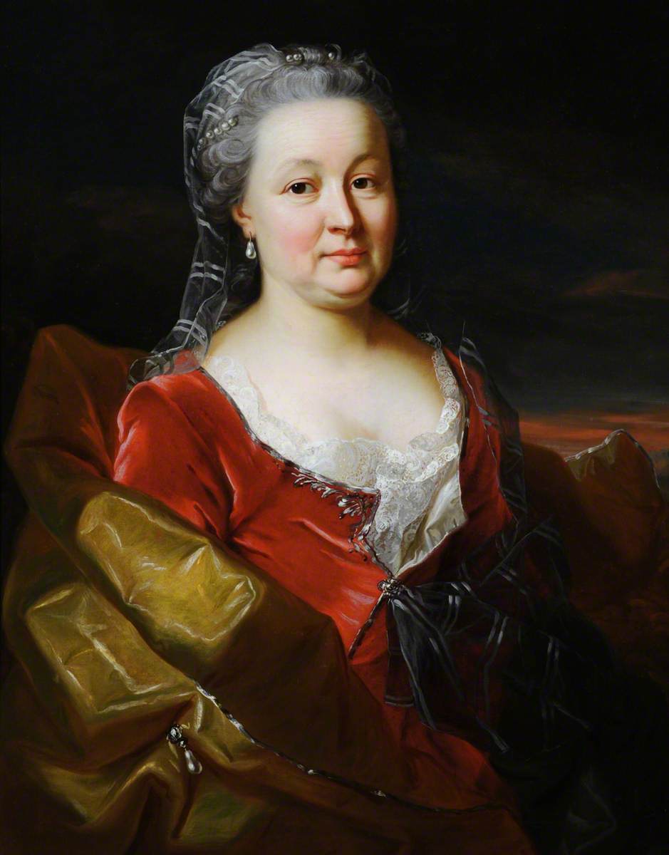 Jeanne Esther Dunz (c.1707–1779), Madame la Baronne d’Hervart
