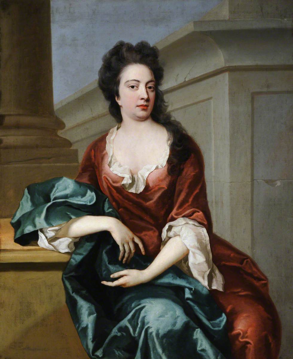 Portrait of an Unknown Lady in an Architectural Setting