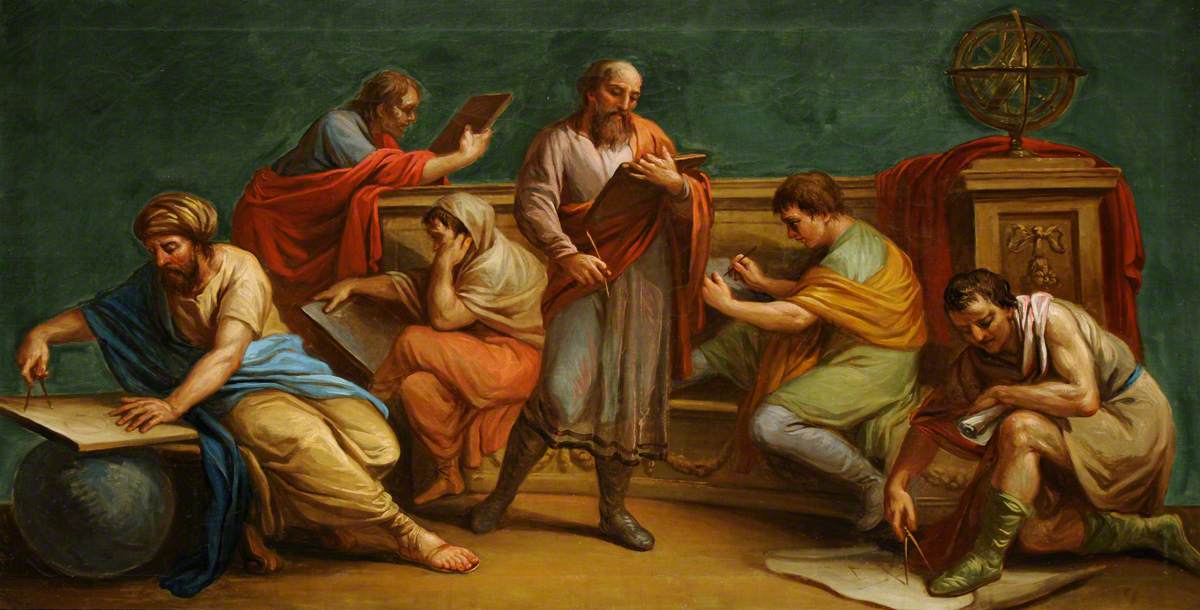 Zucchi: A Greek Philosopher and His Disciples