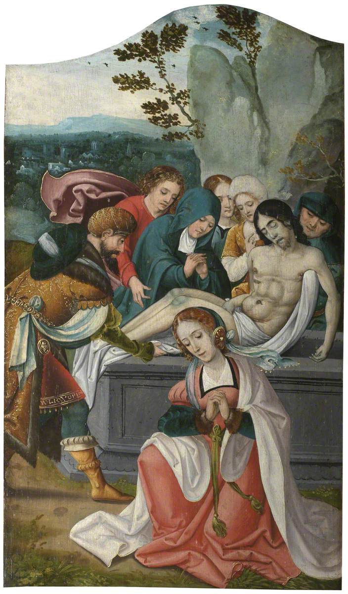 The Oxburgh Retable: The Entombment