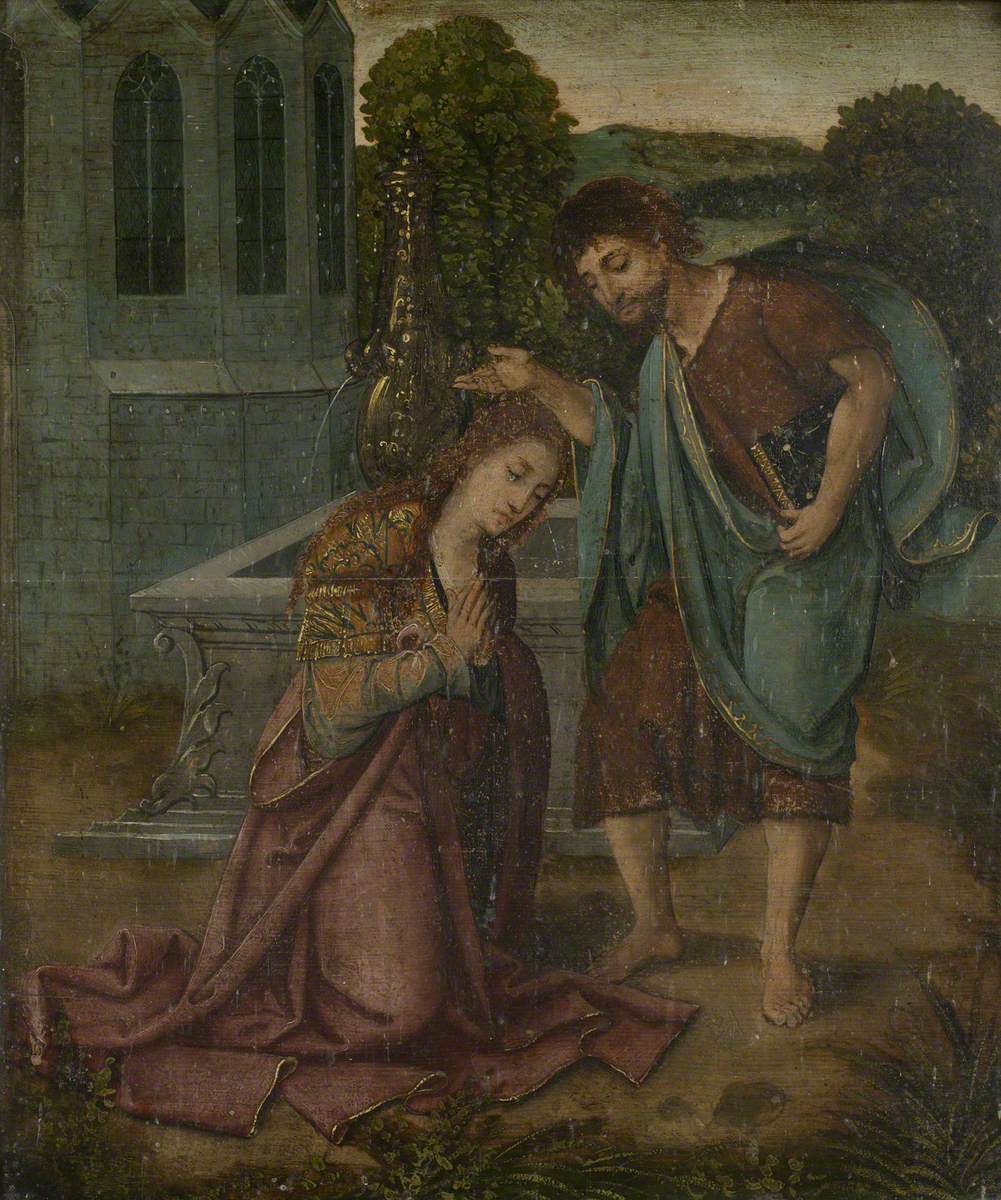 The Oxburgh Retable: The Conversion of Saint Barbara