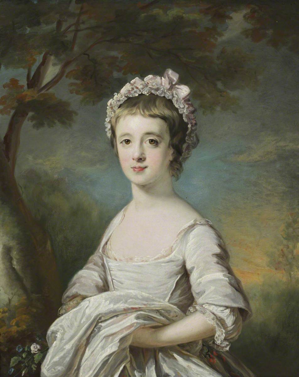 Anna Maria Astley (c.1760–1768), as a Girl