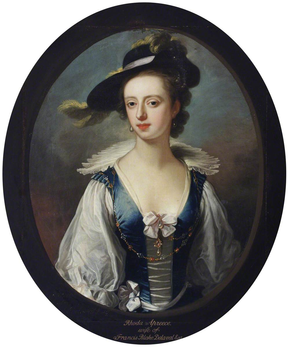 Rhoda Apreece (d.1759), Mrs Francis Blake Delaval