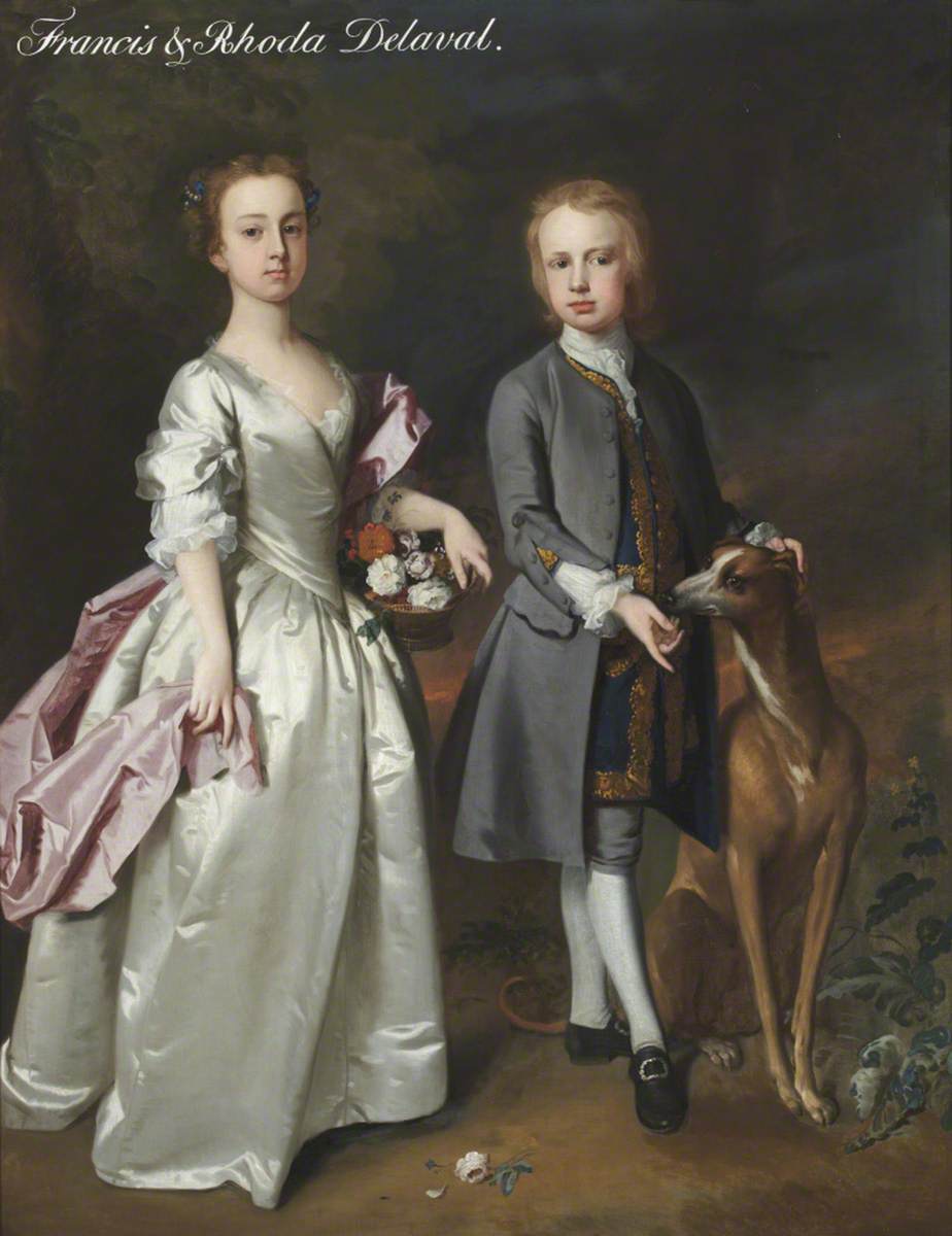 Rhoda Delaval (1725–1757), and Francis Blake Delaval (1727–1771), as Children
