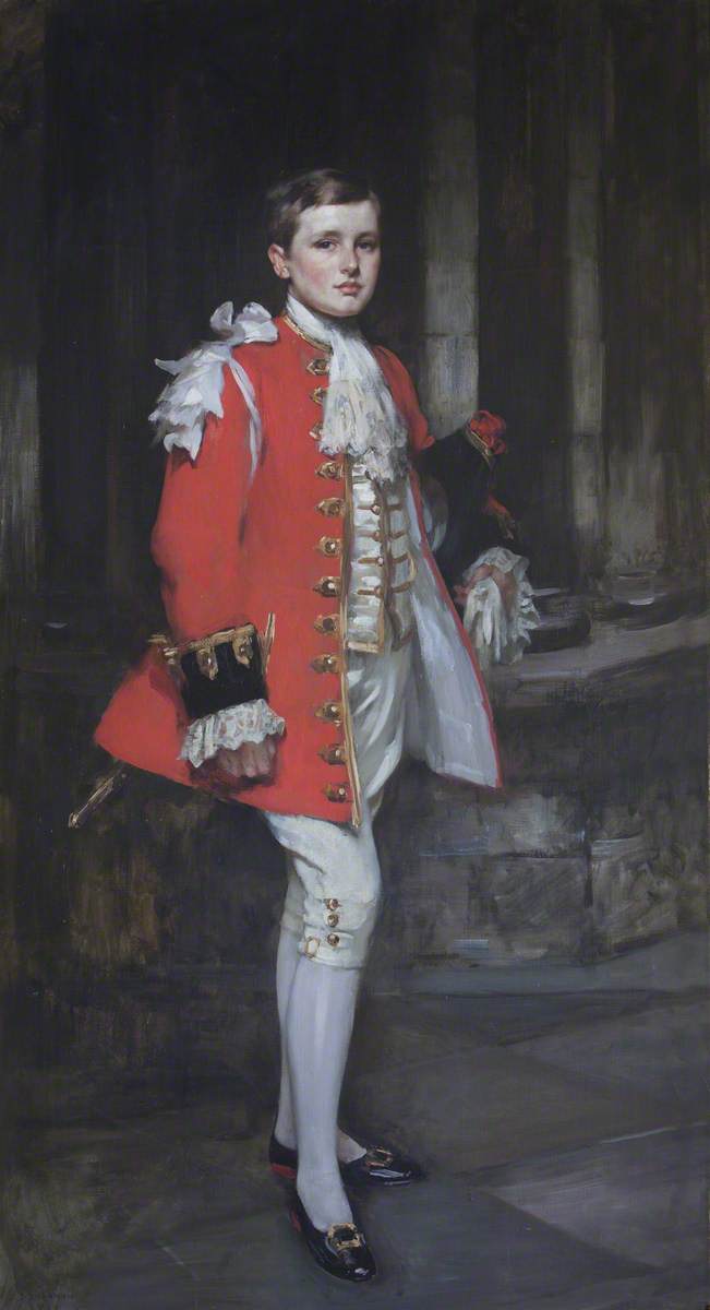 George Francis Augustus Vernon (1888–1915), 8th Baron Vernon, as a Boy