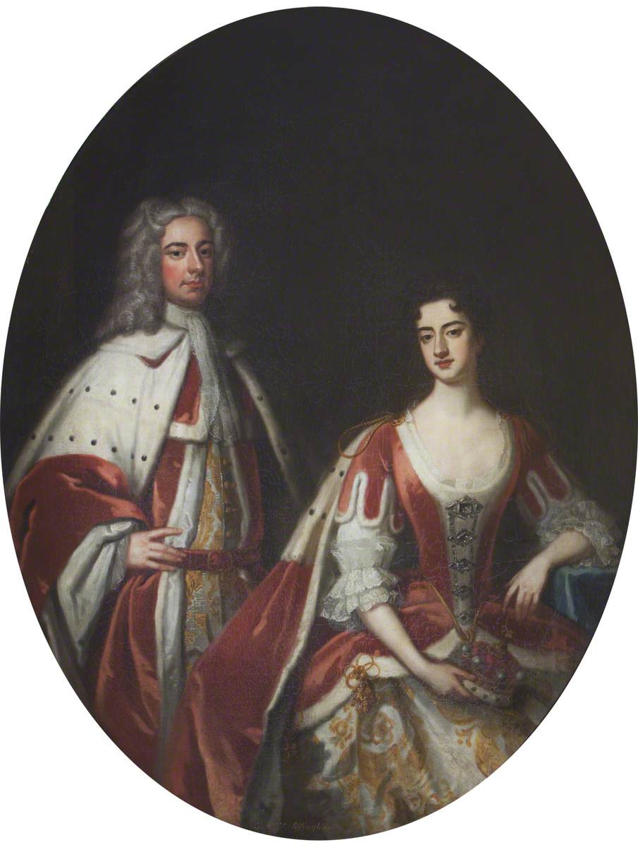 Thomas Howard (16821725), 7th Baron Howard of Effingham and His Wife