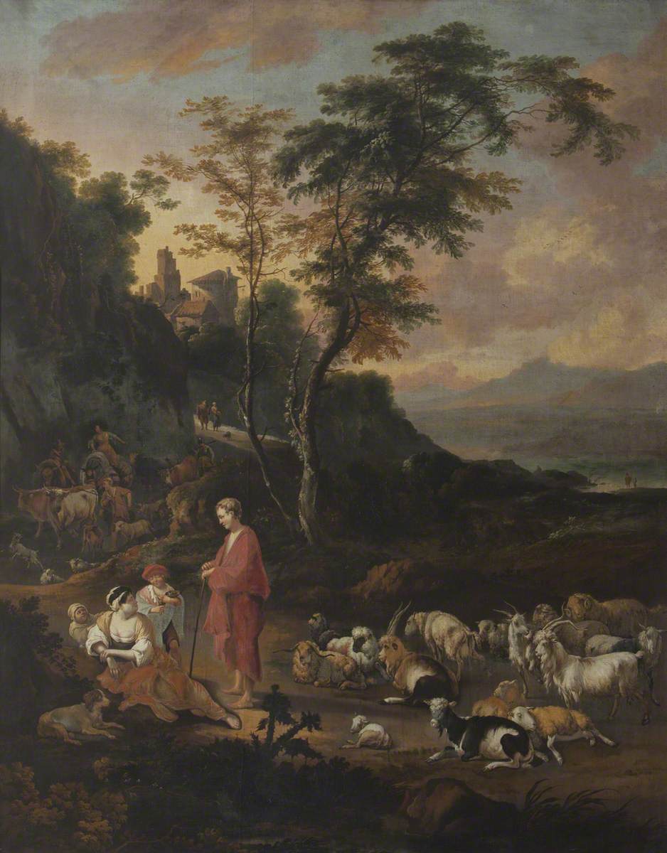 Shepherd and Shepherdess in a Landscape