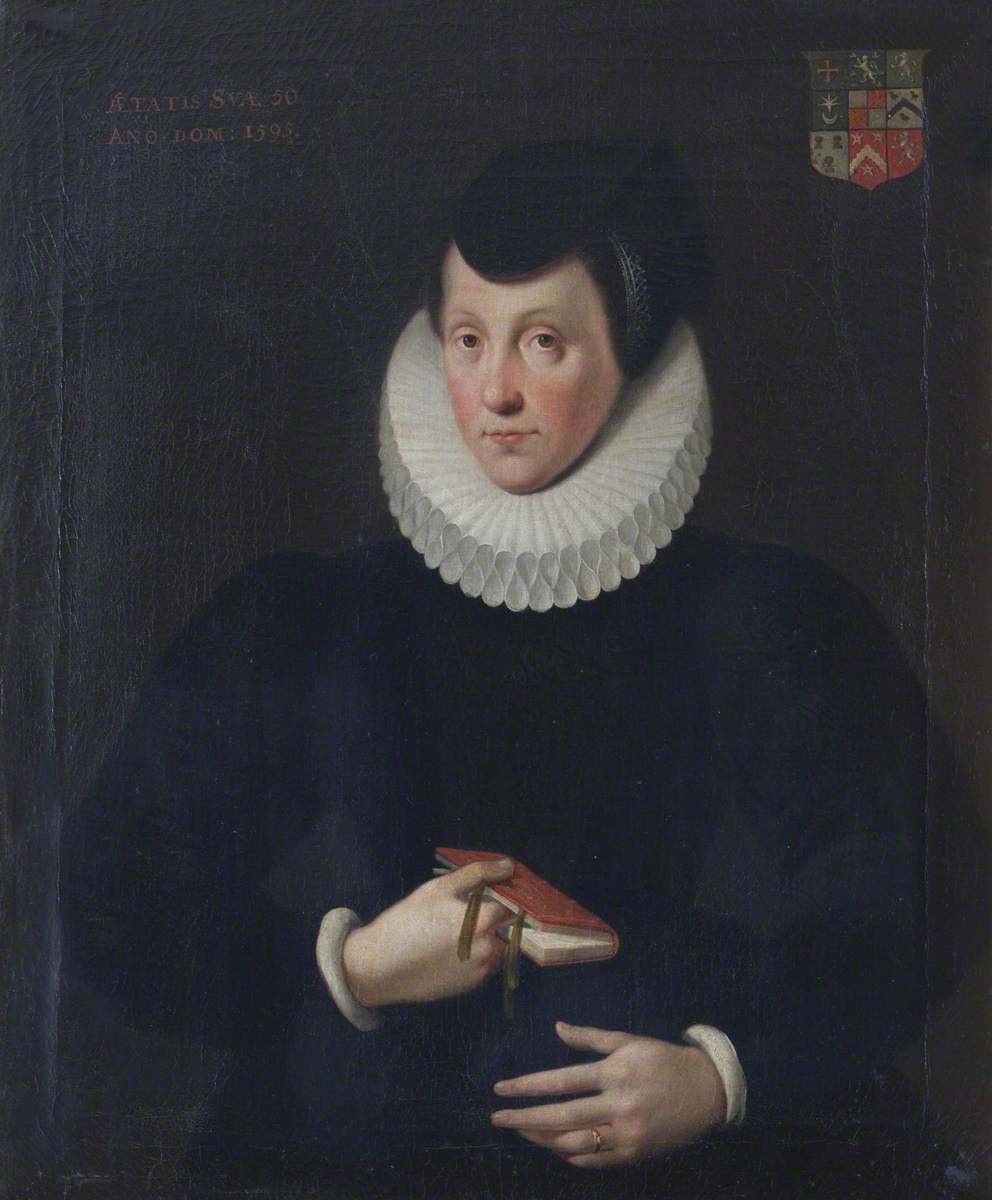 Margaret Molyneux (b.1544/1545), Mrs John Warren, Aged 50