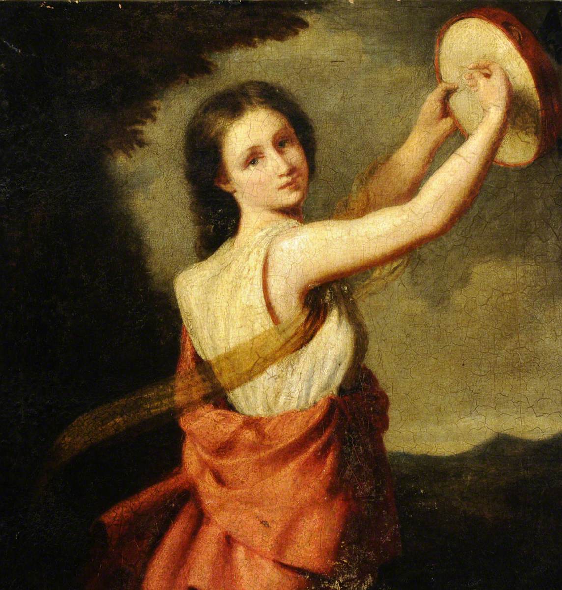 Portrait of a Young Woman as a Bacchante