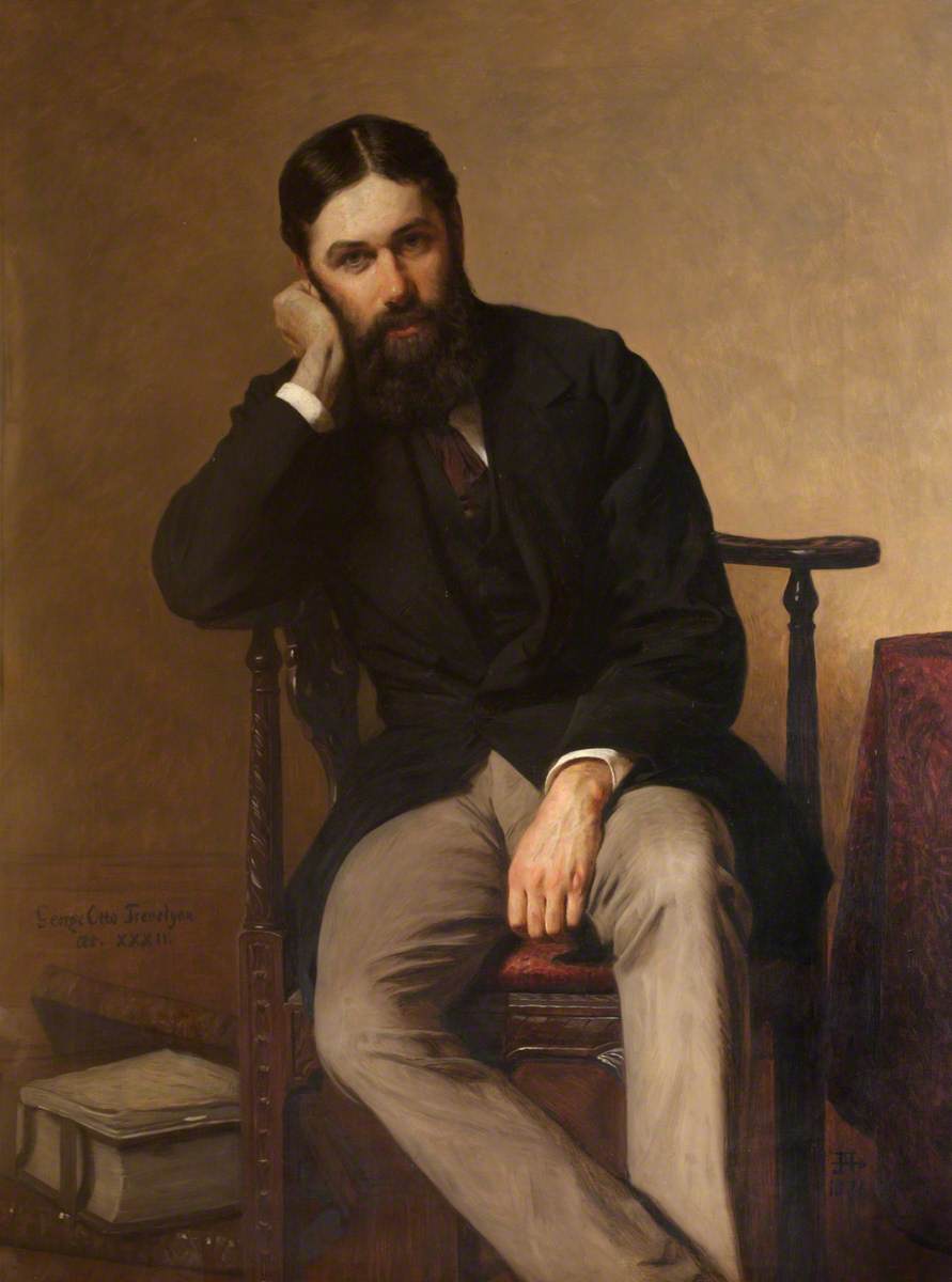 Sir George Otto Trevelyan (1838–1928), 2nd Bt, Aged 32