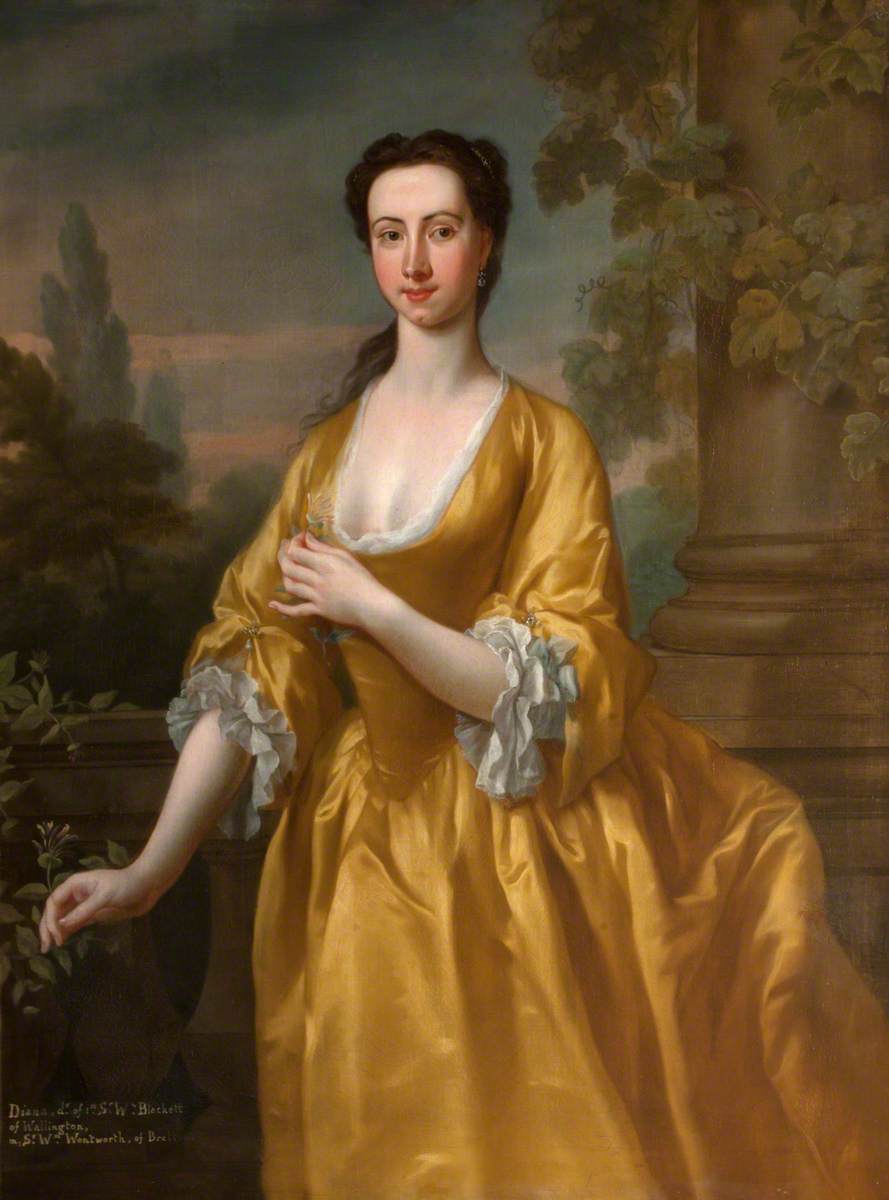 Diana Blackett (d.1742), Lady Wentworth