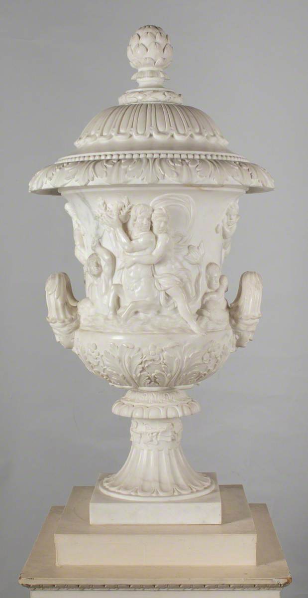 Vase with Marine Scenes