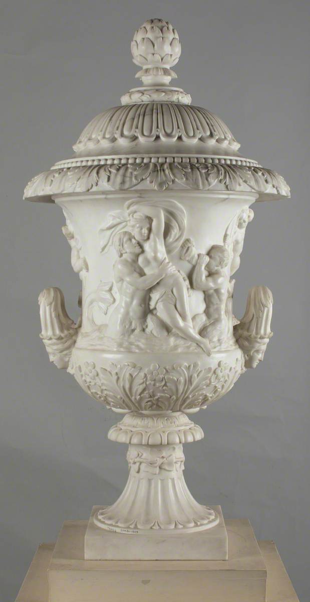 Vase with Marine Scenes