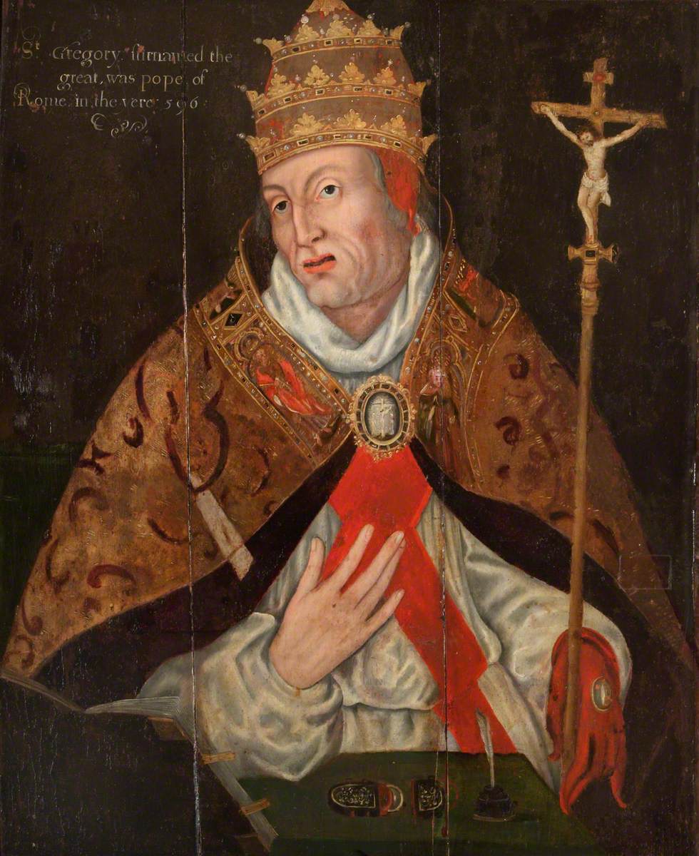 One of the Four Doctors of the Western Church: Pope Gregory I (the 'Great') (c.540–604)