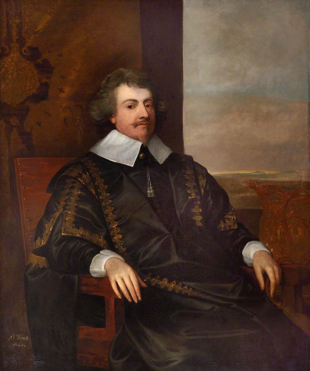 Sir John Finch (1584–1660), Baron Finch of Fordwich, MP, Speaker of the House of Commons (1628–1629), as Lord Keeper (1640–1641)
