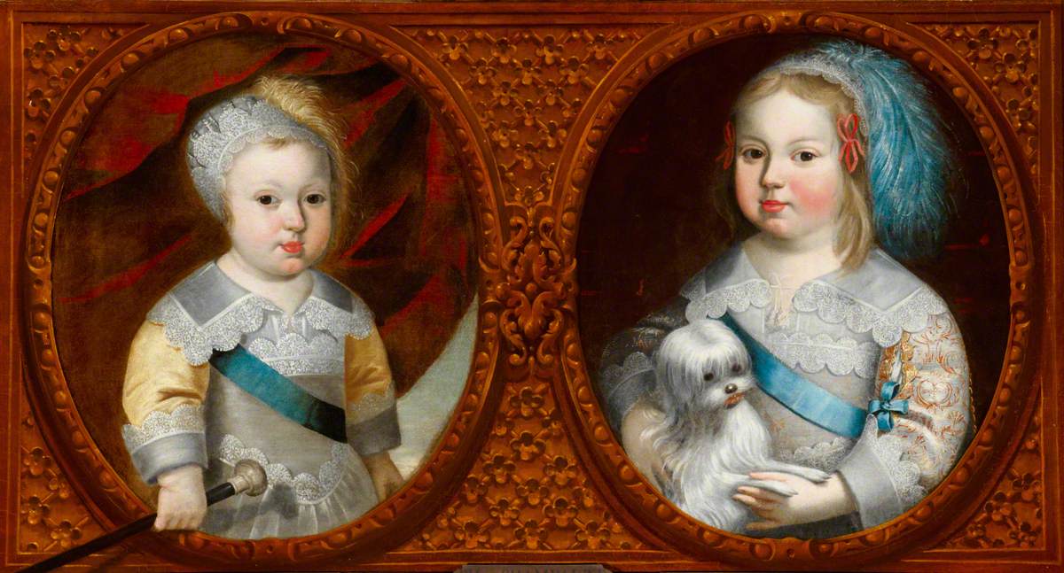 The Dauphin (later Louis XIV, 1638–1715, King of France), and Philippe, duc D’Anjou (later Philippe, 1640–1701, duc d’Orleans), as Children