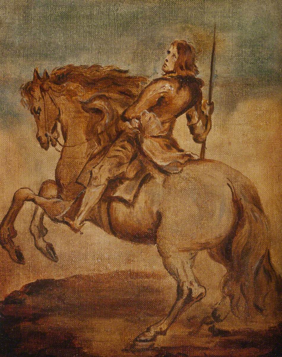 Giovanni Paolo Balbi (1607–1683), on a Rearing Horse