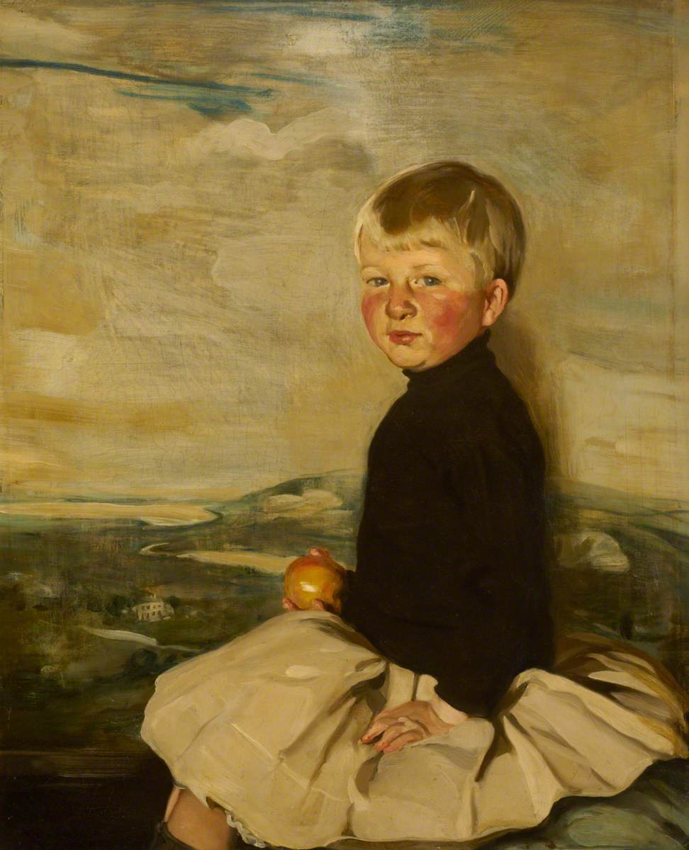 Master Anthony Bacon, Aged 3 (Anthony W. Bacon, Son of Thomas W. Bacon, 1873–1950, of Ramsden Hall, Essex)