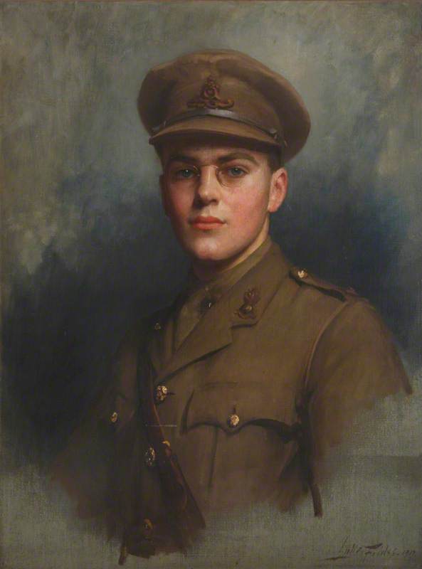 Sir Felix (John Morgan) Brunner (1897–1982), 3rd Bt, as an Artillery Officer