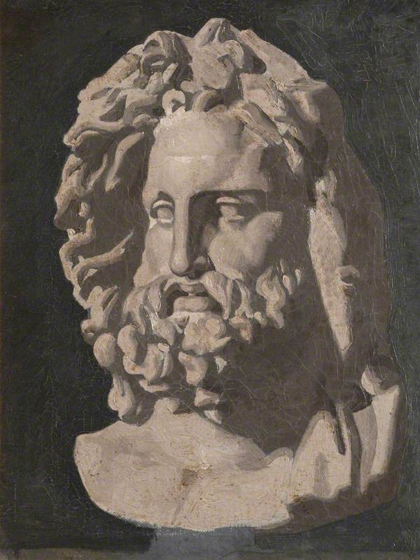 Study of a Sculpture of the Head of Jupiter
